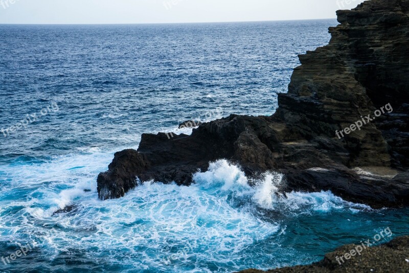 Hawaii Oahu North Shore Hawaii Beach Waves