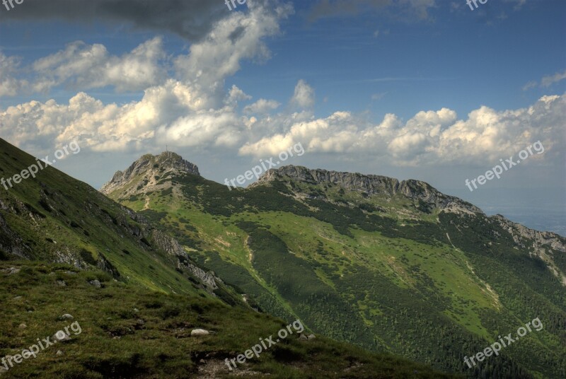 Tatry Poland Czerwone Wierchy Mountains Vistas