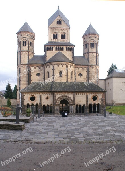 Monasteries Churches Maria Laach Abbey Laacher Lake