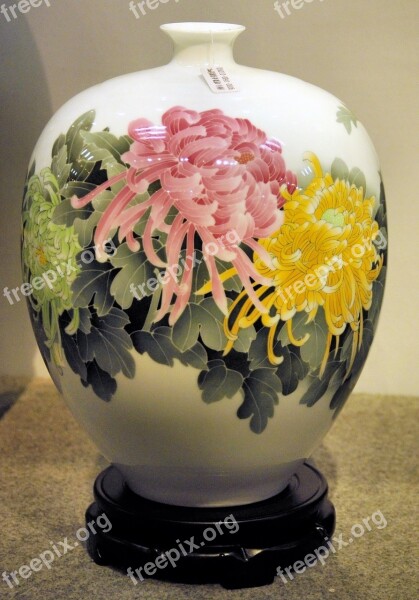 Vase Decoration China Embellishment Pot