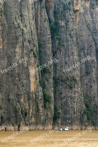 River Gorge Canyon Rock Water