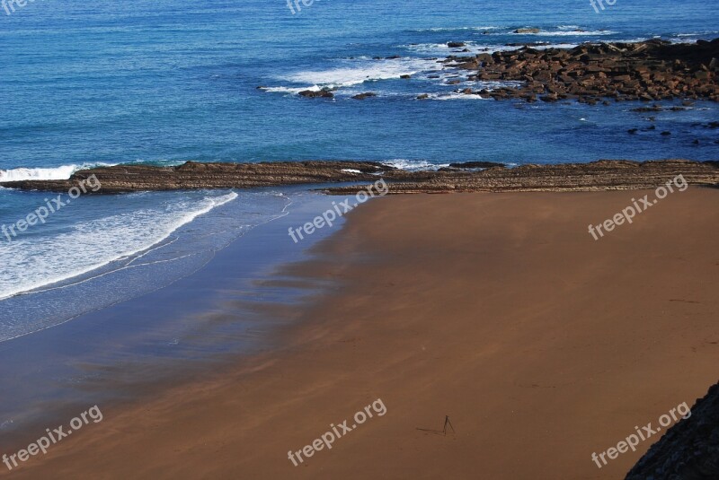 Basque Country Flysch Route Landscape Costa Sea