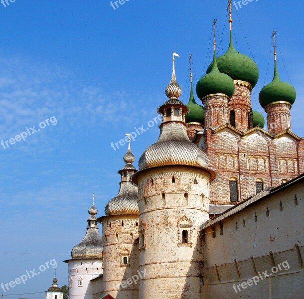 Russia Temple Monastery Dome Religion