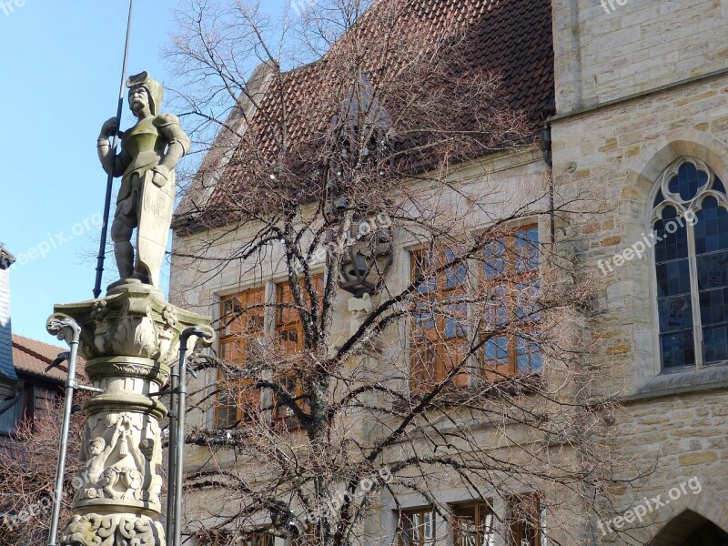 Hildesheim Germany Lower Saxony Historic Center Historically Facade