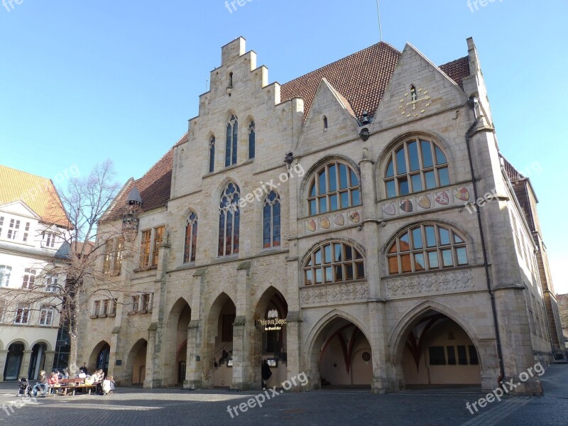 Hildesheim Germany Lower Saxony Historic Center Historically Facade