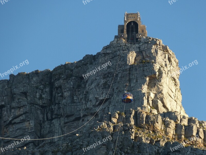 Cape Town South Africa Table Mountain Rock View