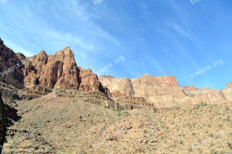 Grand Canyon Canyon Rock View Tourism