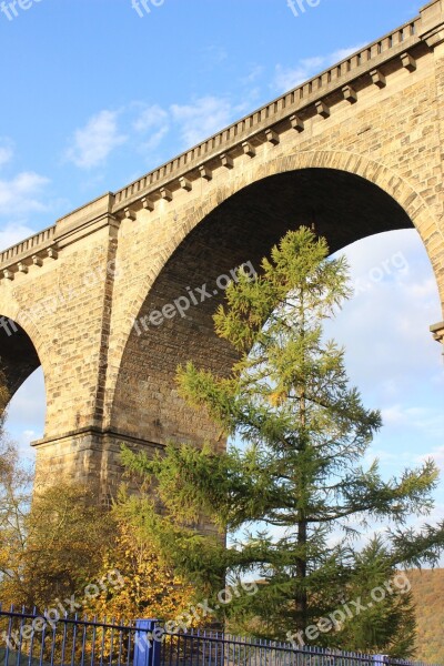 Bridge Viaduct Old Bridge Historically World Heritage