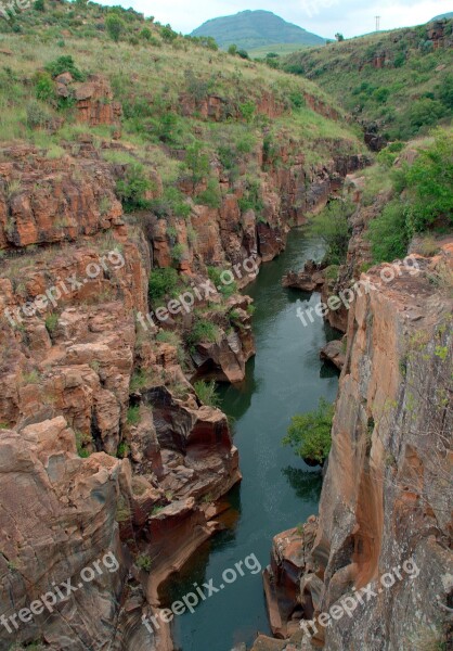 South Africa Mountain Drakensberg Blyde River Canyon