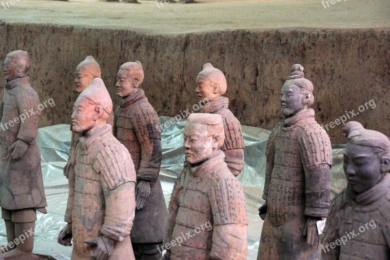 China Xian Terracotta Army Statue