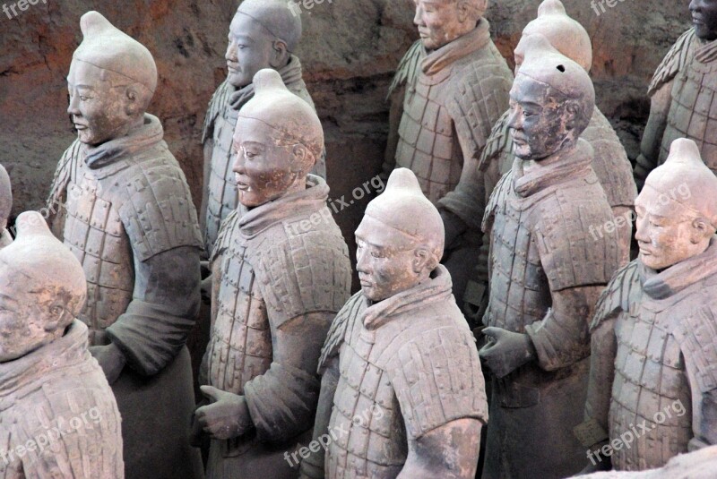 China Xian Terracotta Army Statue