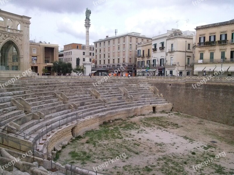 Lecce Puglia Italia Antique Architecture