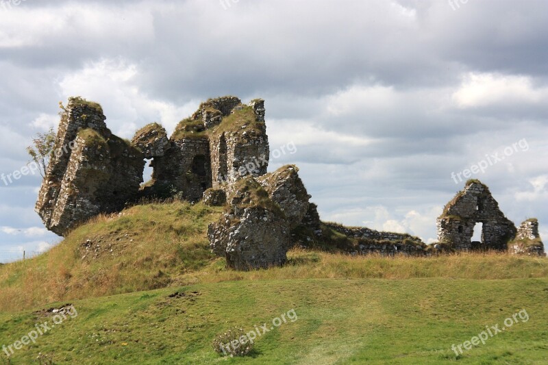 Ruin Clonmacnoise Castle Substantiate Ireland Athlone