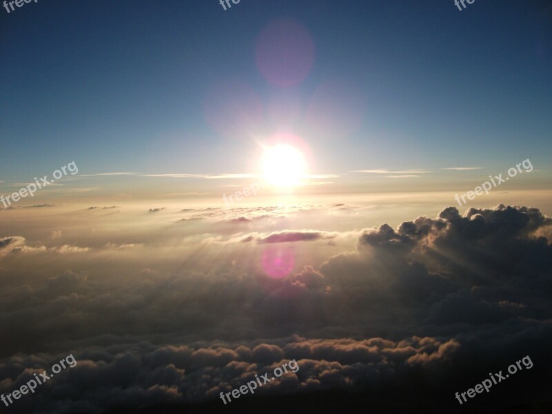 Sunrise Mount Fuji Japan Free Photos