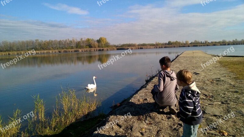 Autumn Agricultural Logistic Nature Landscape Water