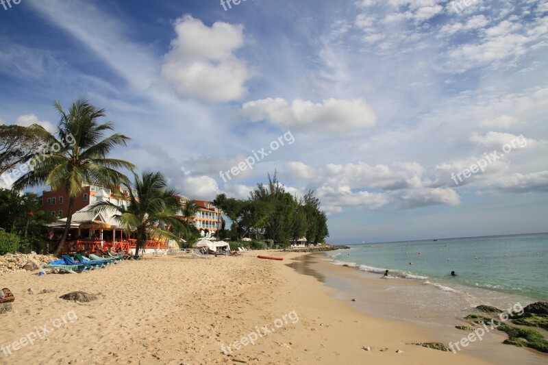 Barbados Beach Sun Free Photos