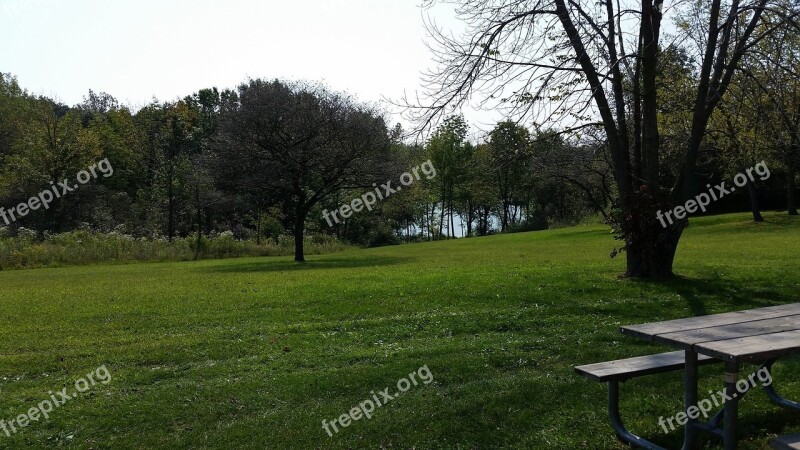 Lake Park Nature Landscape Water