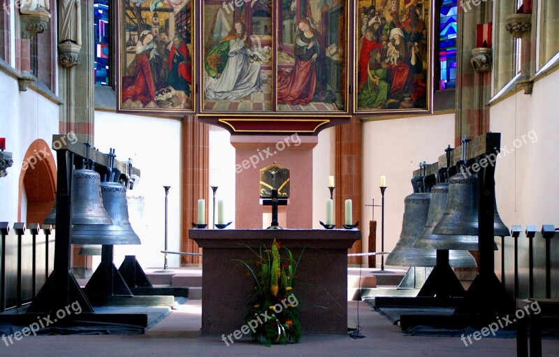 Altar Bells Dom Church Bronze