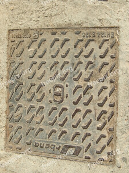 Sewer Manhole Cover Sewer Grates Free Photos