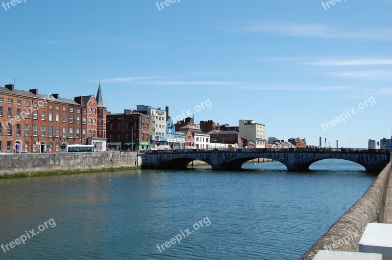 Cork City River Lee Ireland Free Photos