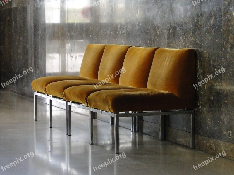 Chairs Waiting Room Hall Empty Lobby