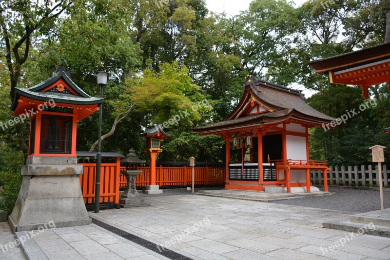 Shrine Fushimi Inari Shrine Kyoto Japan Free Photos