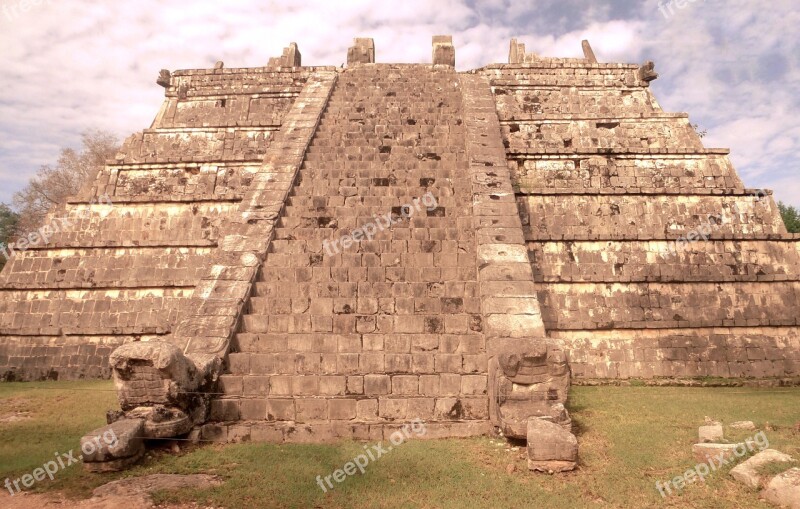 Yucatan Chichen Itza Mexico Free Photos