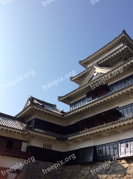 Castle Matsumoto Castle Nagano Building Castle Of Japan