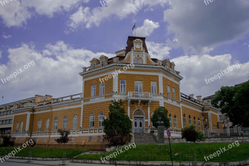 Building Military Club Shumen Architecture