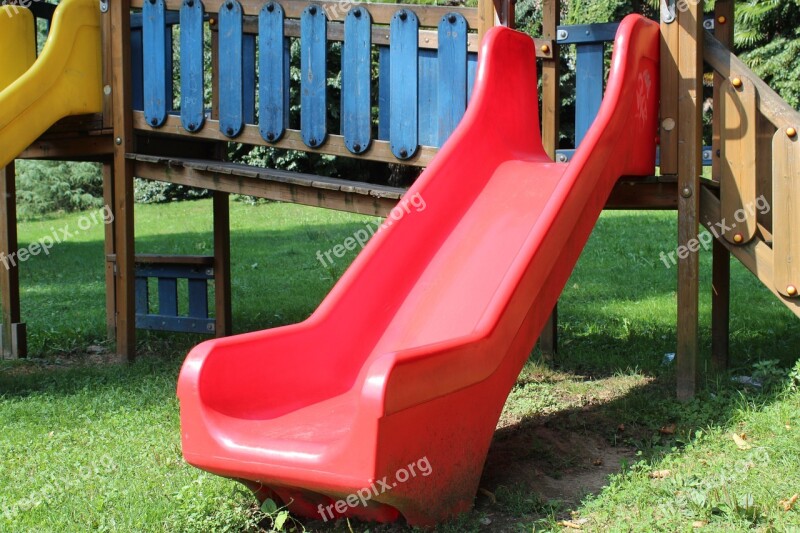 Slide Games Playground Children Holidays