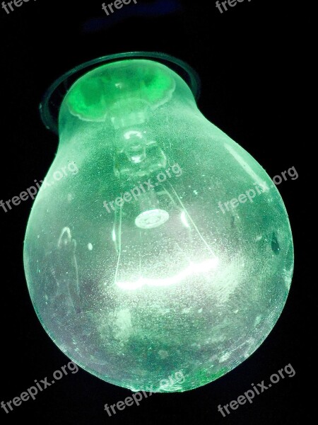 Light Bulb Pear Shining Light Lamp