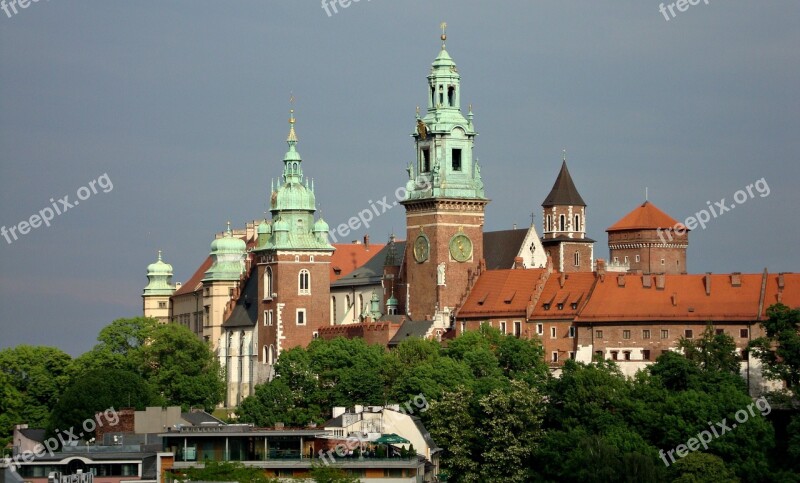 Kraków Poland Wawel Castle Monument