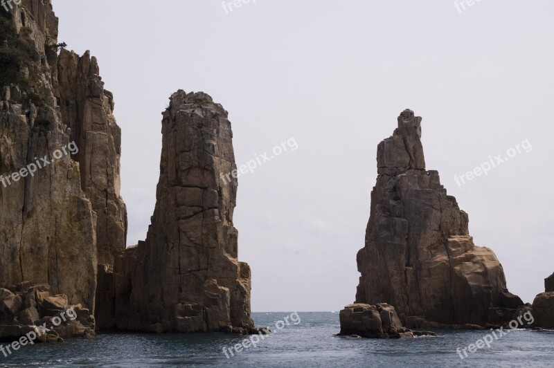 Also Somaemul Tongyeong Island Rock Free Photos