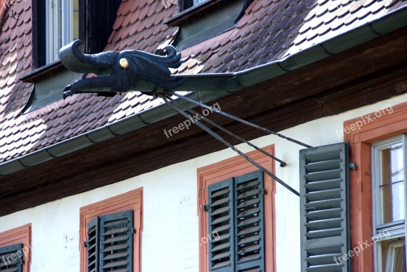 House Jewellery Rain Gutter Facade