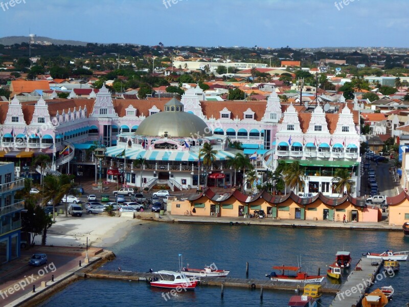 Aruba Caribbean Shopping Port Vacation