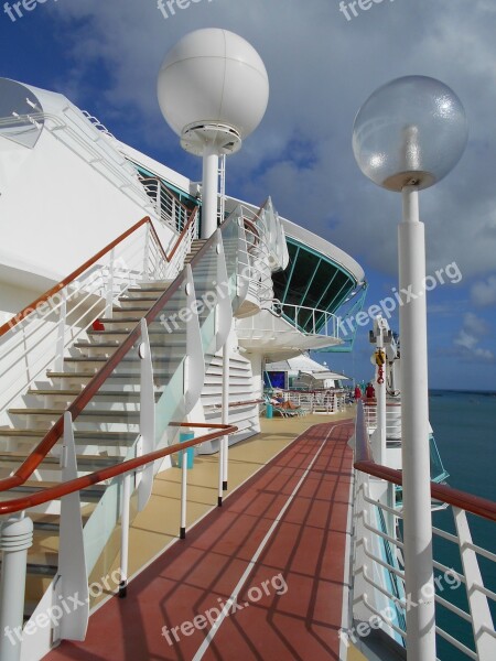 Deck Ship Travel Cruise Tourism