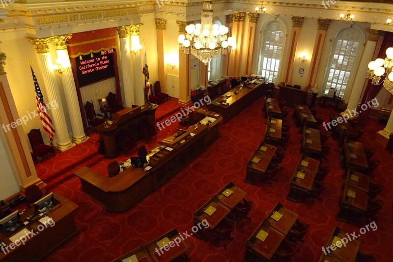 Senate Hall Capitol Building Legislature