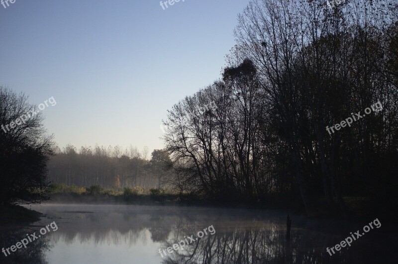 Waterpolo Landscape River Water Trees