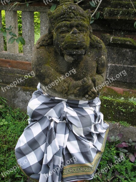 Bali Statue Exotic Asian-style Indonesia