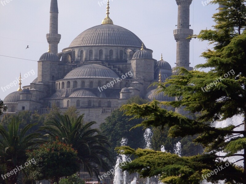 Istanbul Hagia Sophia Big City Free Photos