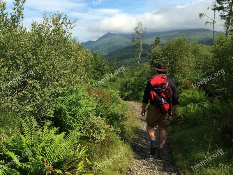 West Highland Way Scotland Walking Scottish Scenery