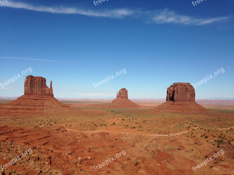 Monument Valley Arizona Utah Rock Sand Stone