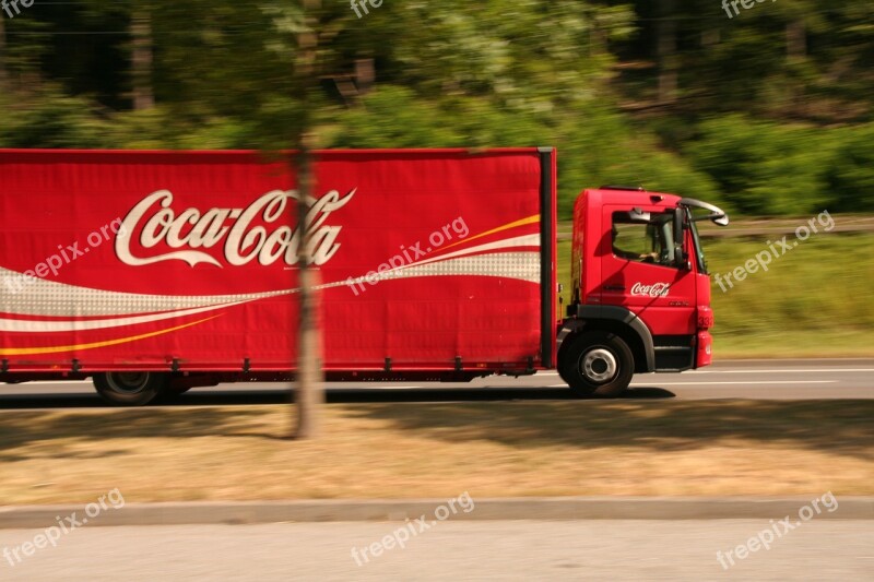 Truck Cola Transport Free Photos