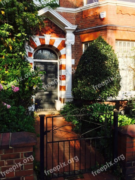 Doorway Brick Door Entrance House