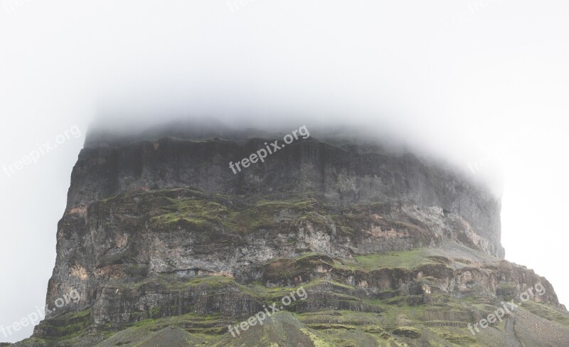 Mesa Table Mountain Cloud Weather Rainy