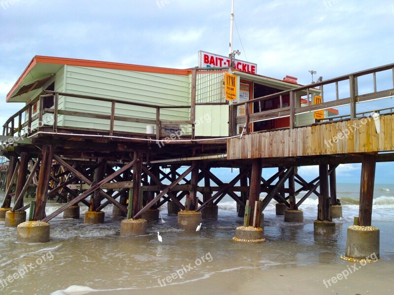 Pier Fishing Bait Tackle Ocean