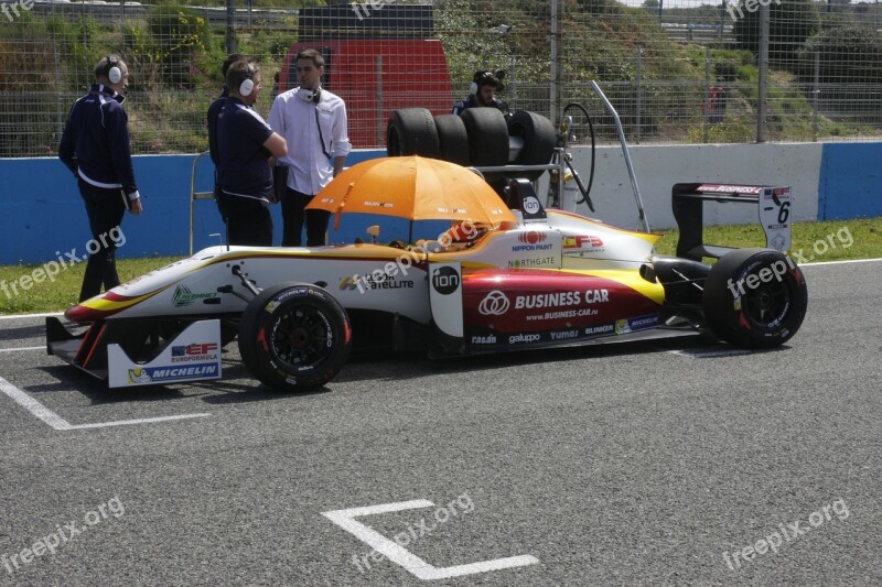 Competition Hold On Circuit Euroformula Sponsors