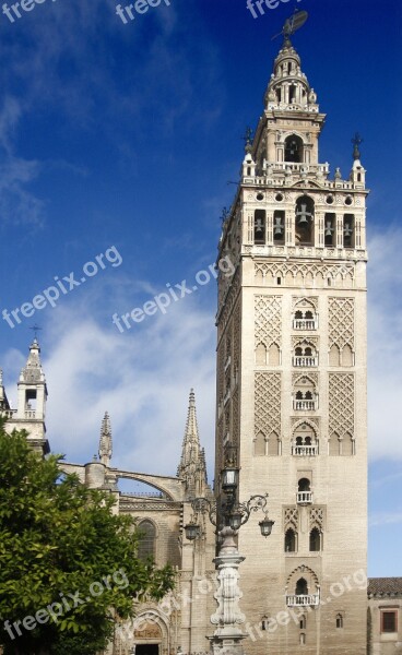 Giralda Seville Andalusia Cathedral Monuments