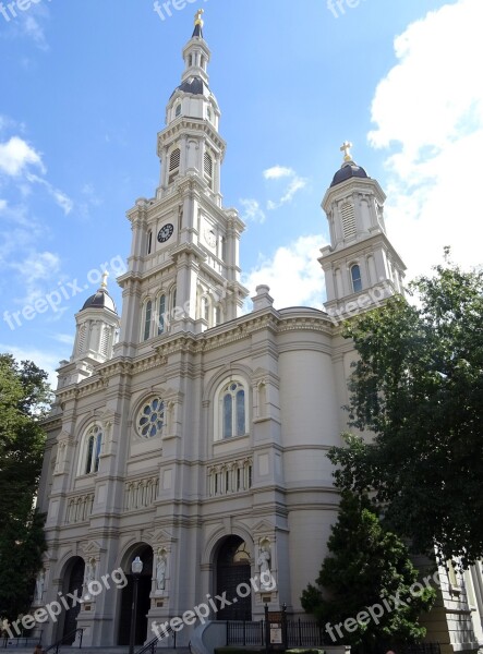 Church Cathedral Blessed Sacrament Catholic Architecture