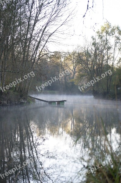 Waterpolo Landscape River Water Trees